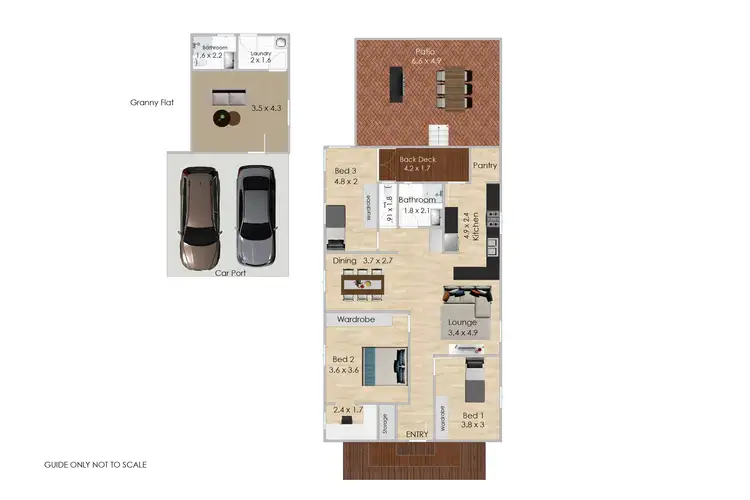 Floorplan of Homely house listing, 78 Pegg Road, Rocklea QLD 4106