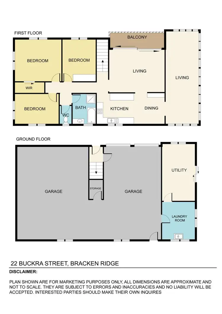 Floorplan of Homely house listing, 22 Buckra Street, Bracken Ridge QLD 4017