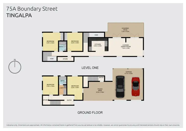 Floorplan of Homely house listing, 75A Boundary Street, Tingalpa QLD 4173