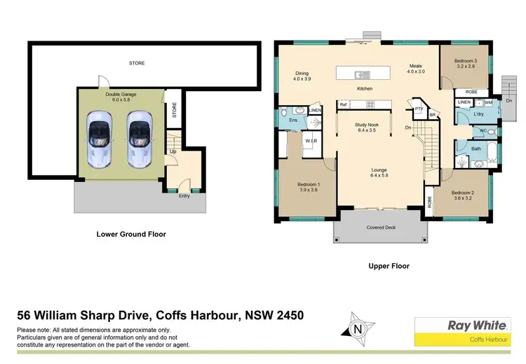 Floorplan of Homely house listing, 56 William Sharp Drive, Coffs Harbour NSW 2450