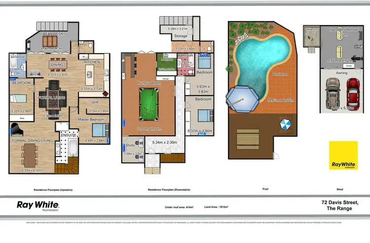 Floorplan of Homely house listing, 72 Davis Street, The Range QLD 4700