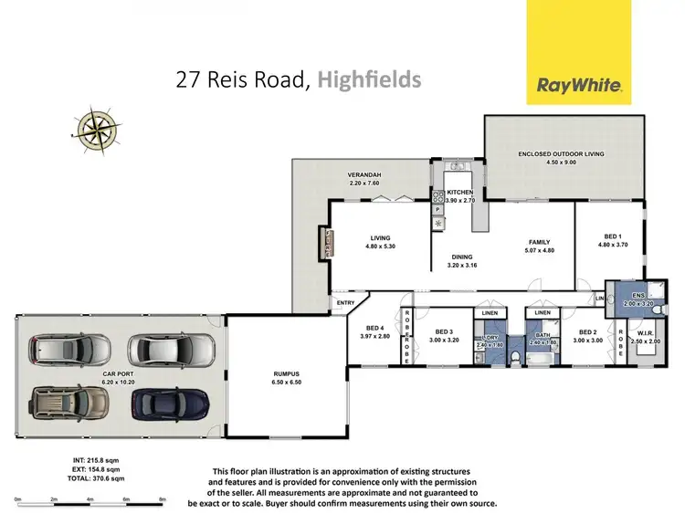 Floorplan of Homely house listing, 27 Reis Road, Highfields QLD 4352