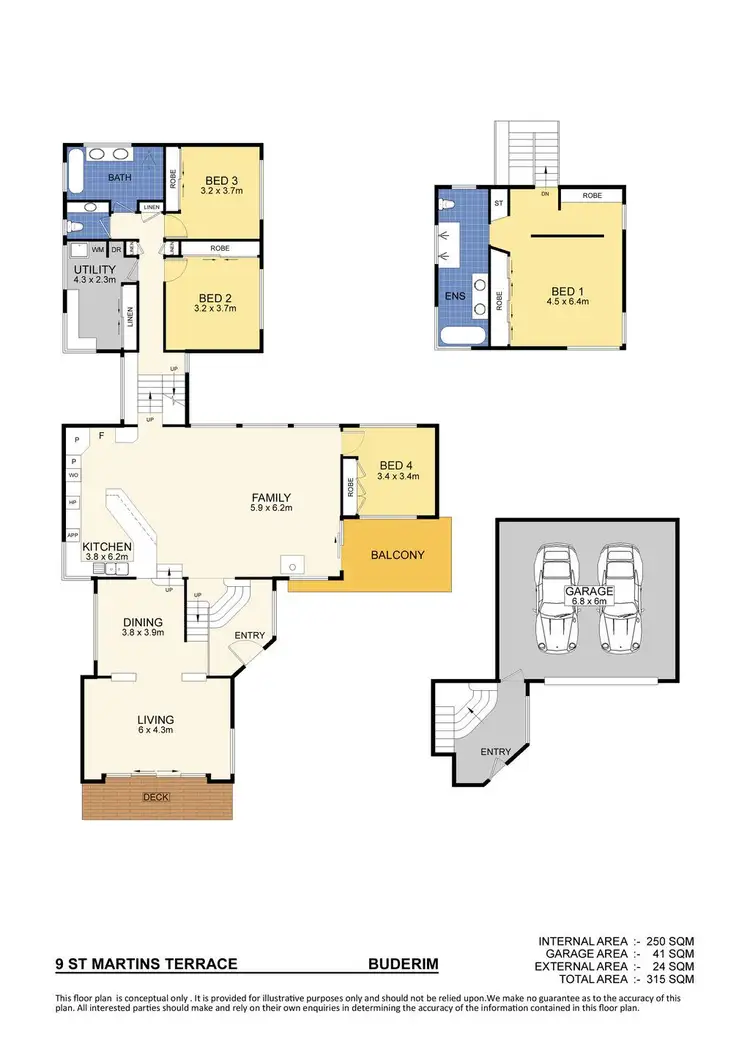Floorplan of Homely house listing, 9 St. Martins Terrace, Buderim QLD 4556