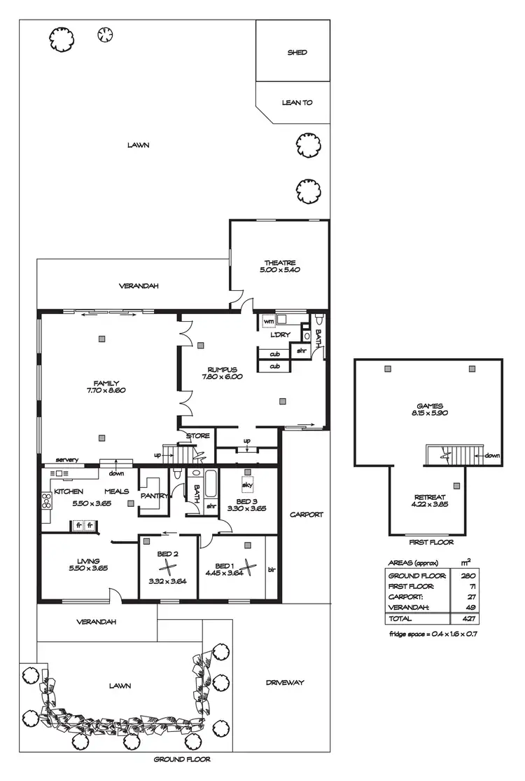 Floorplan of Homely house listing, 7 Faulkner Street, Modbury SA 5092