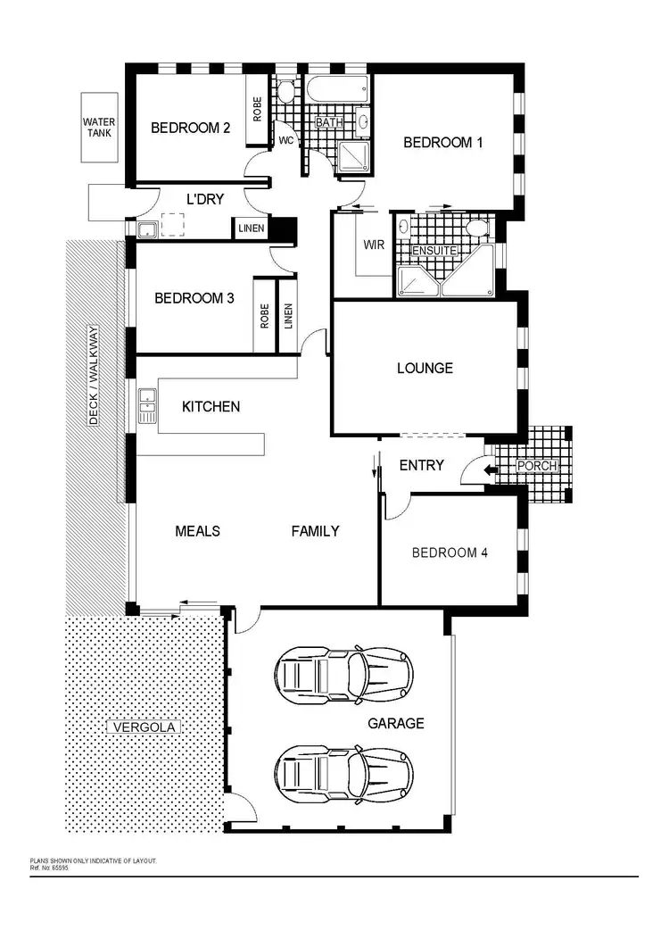 Floorplan of Homely house listing, 25 Wallaman Street, Harrison ACT 2914