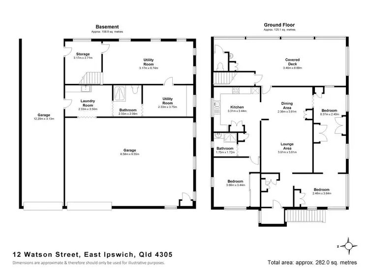 Floorplan of Homely house listing, 12 Watson Street, East Ipswich QLD 4305