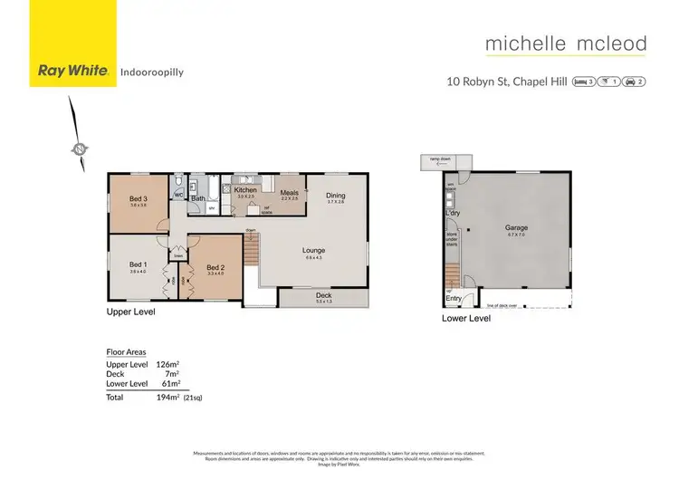 Floorplan of Homely house listing, 10 Robyn Street, Chapel Hill QLD 4069