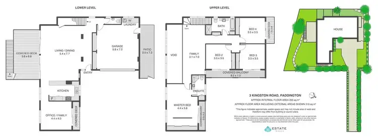 Floorplan of Homely house listing, 3 Kingston Road, Paddington QLD 4064
