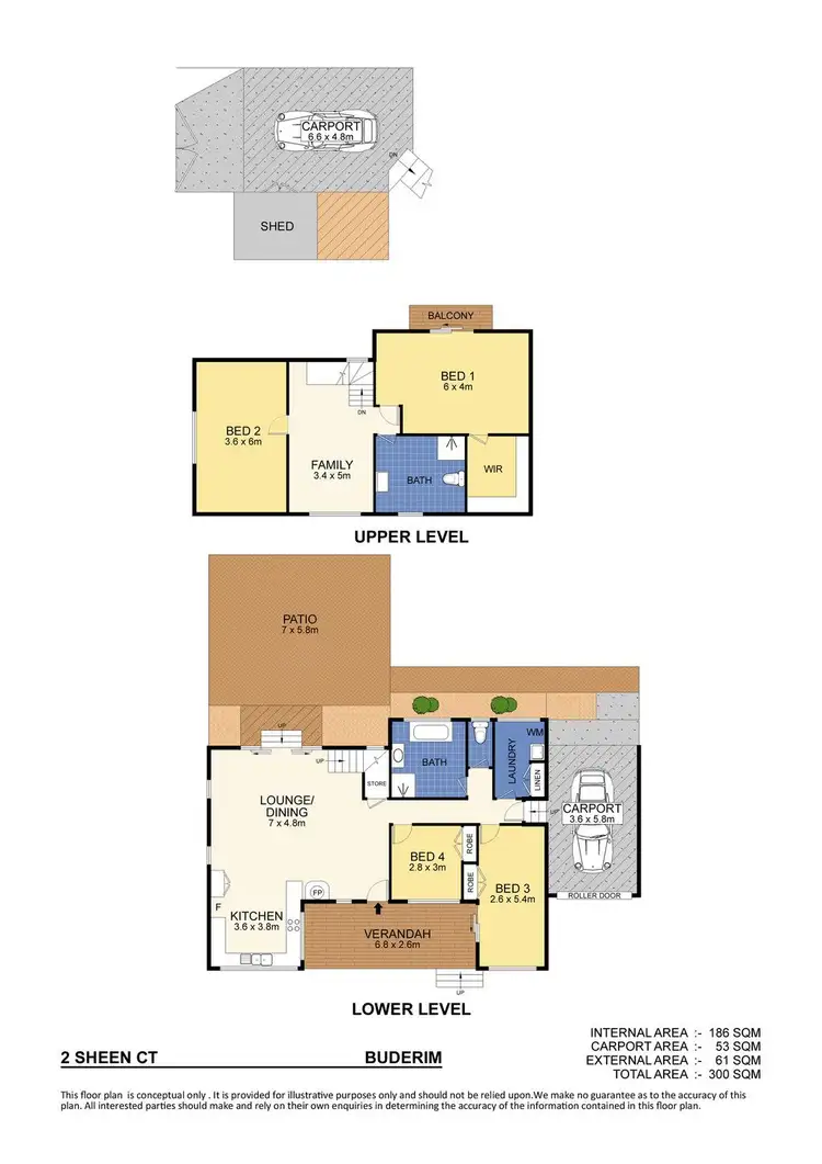 Floorplan of Homely house listing, 2 Sheen Court, Buderim QLD 4556