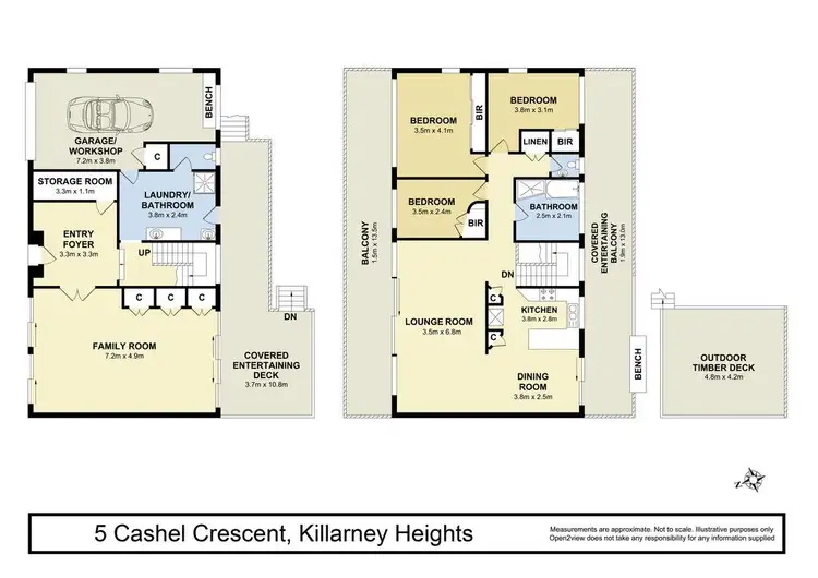 Floorplan of Homely house listing, 5 Cashel Crescent, Killarney Heights NSW 2087