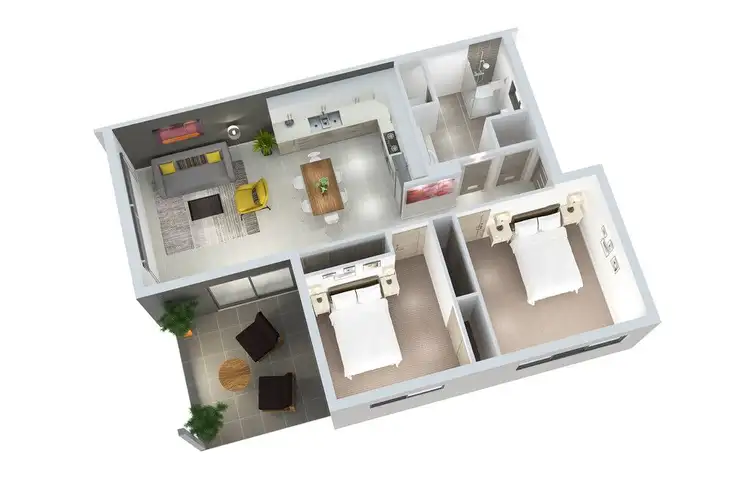 Floorplan of Homely house listing, 13/47 Holland Crescent, Capalaba QLD 4157