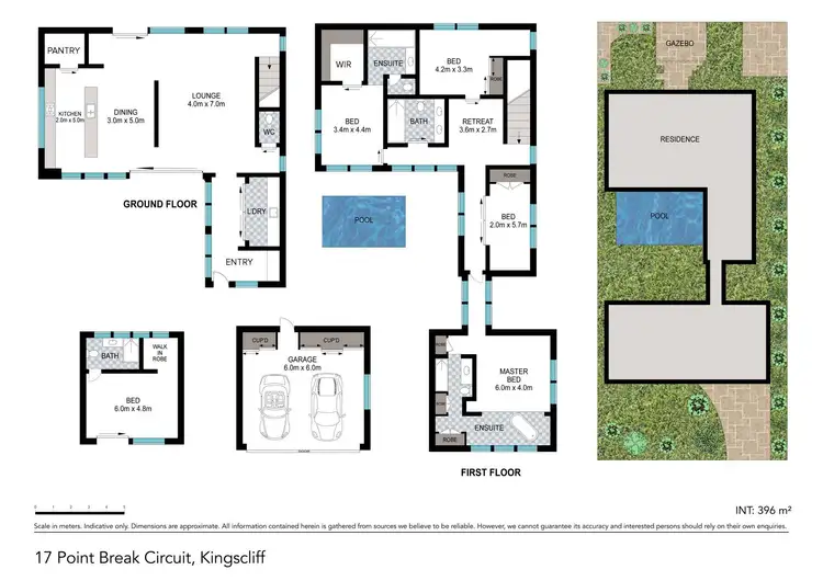 Floorplan of Homely house listing, 17 Point Break Circuit, Kingscliff NSW 2487