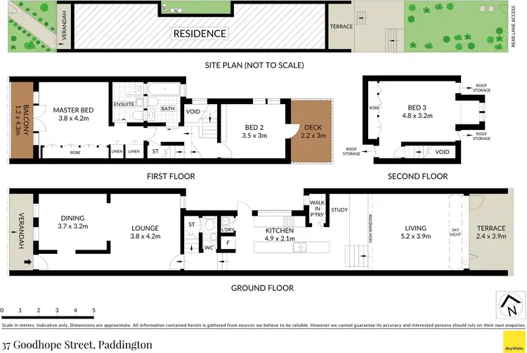 Floorplan of Homely house listing, 37 Goodhope Street, Paddington NSW 2021