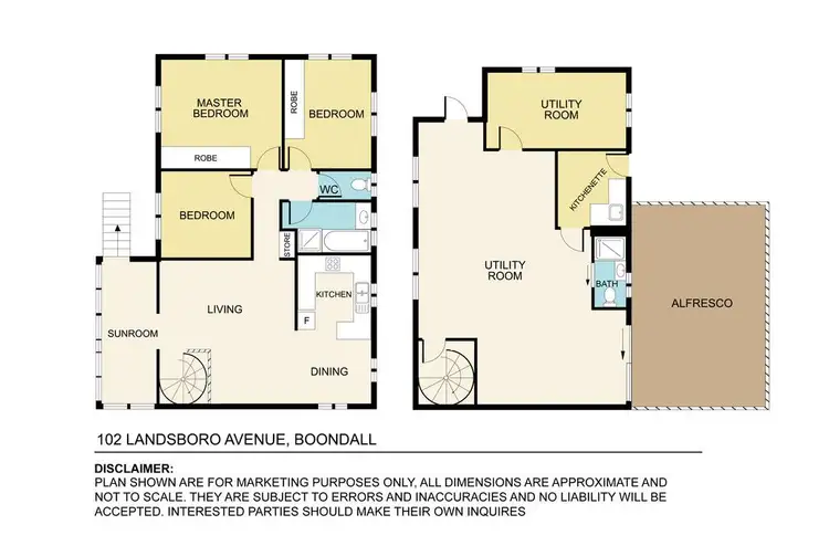 Floorplan of Homely house listing, 102 Landsboro Avenue, Boondall QLD 4034