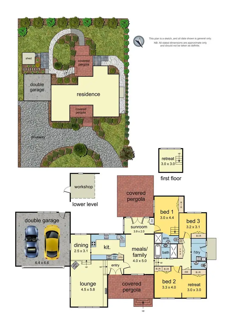 Floorplan of Homely house listing, 18-20 Jefferson Road, Croydon South VIC 3136