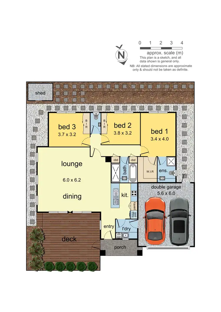 Floorplan of Homely townhouse listing, 2/14 Huxtable Street, Mount Waverley VIC 3149