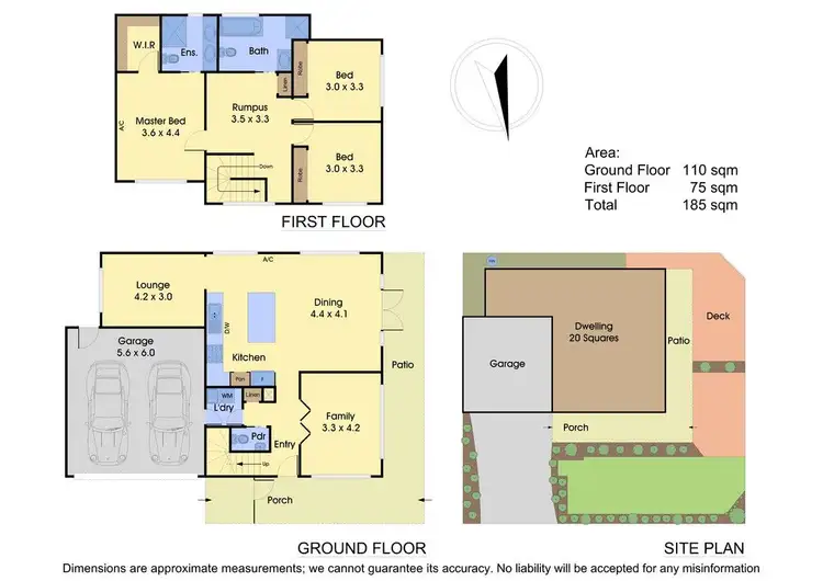 Floorplan of Homely house listing, 6 Campbell Street, Heathmont VIC 3135
