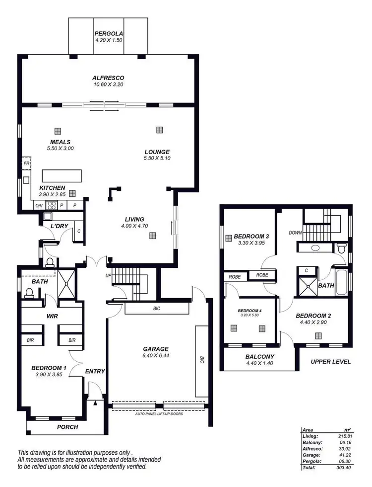 Floorplan of Homely house listing, 12 Phillipou Place, Fulham Gardens SA 5024