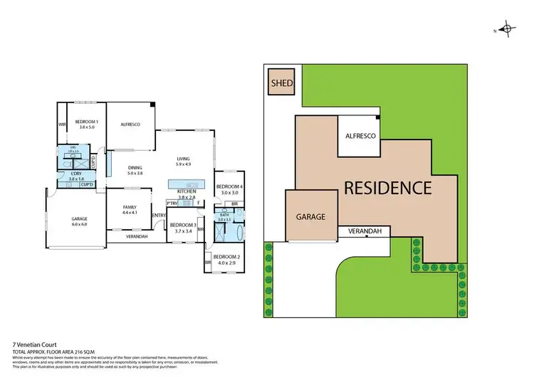 Floorplan of Homely house listing, 7 Venetian Court, Dubbo NSW 2830