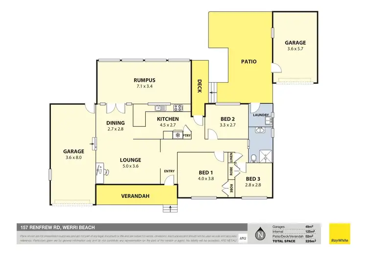 Floorplan of Homely house listing, 157 Renfrew Road, Werri Beach NSW 2534