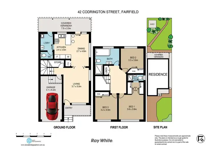 Floorplan of Homely house listing, 42 Codrington Street, Fairfield NSW 2165