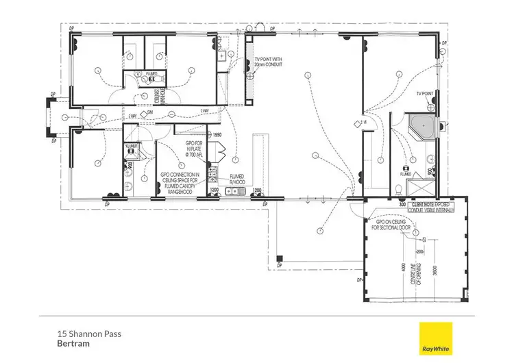 Floorplan of Homely house listing, 15 Shannon Pass, Bertram WA 6167
