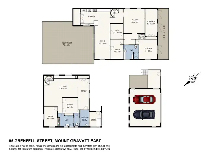 Floorplan of Homely house listing, 65 Grenfell Street, Mount Gravatt East QLD 4122