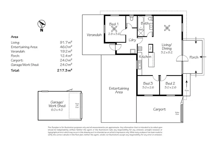 Floorplan of Homely house listing, 42 Willow Avenue, Murray Bridge SA 5253