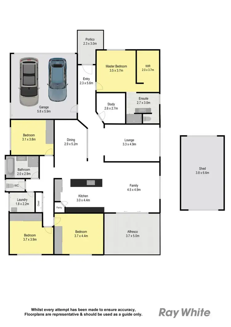 Floorplan of Homely house listing, 1 St Helen Crescent, Warner QLD 4500