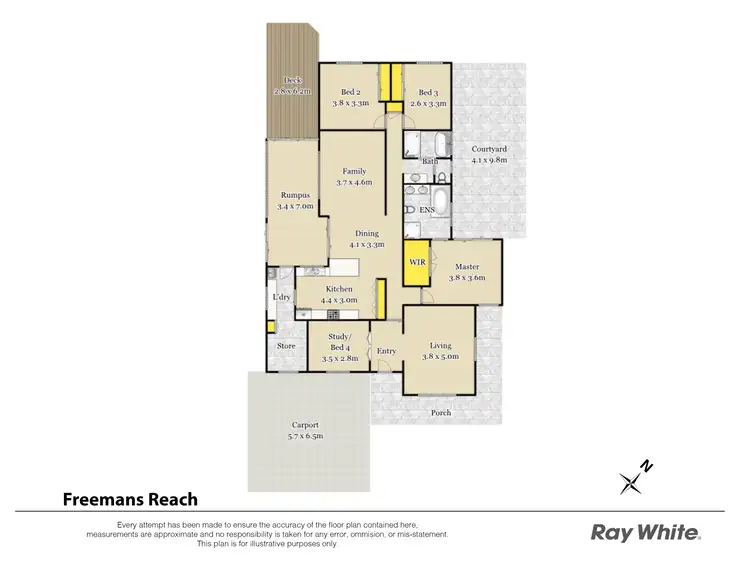 Floorplan of Homely house listing, 58 Panorama Crescent, Freemans Reach NSW 2756