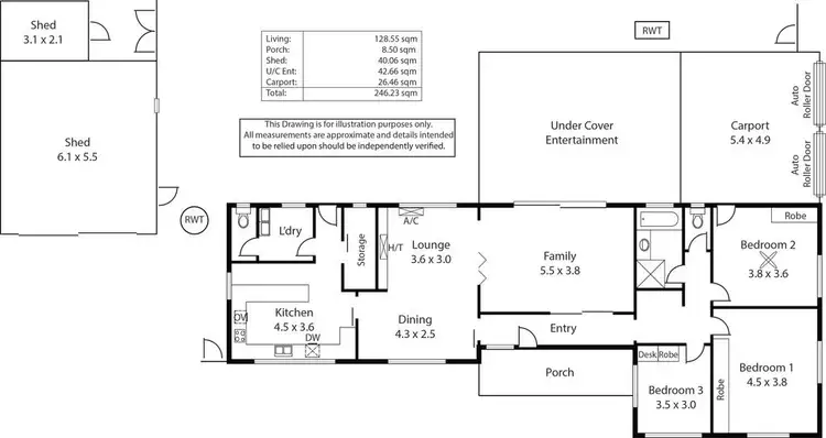 Floorplan of Homely house listing, 19 Gray Street, West Beach SA 5024