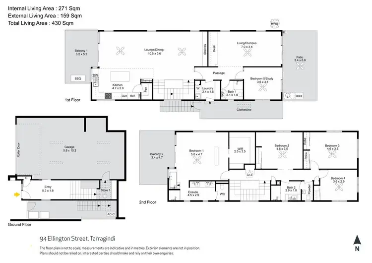 Floorplan of Homely house listing, 94 Ellington Street, Tarragindi QLD 4121