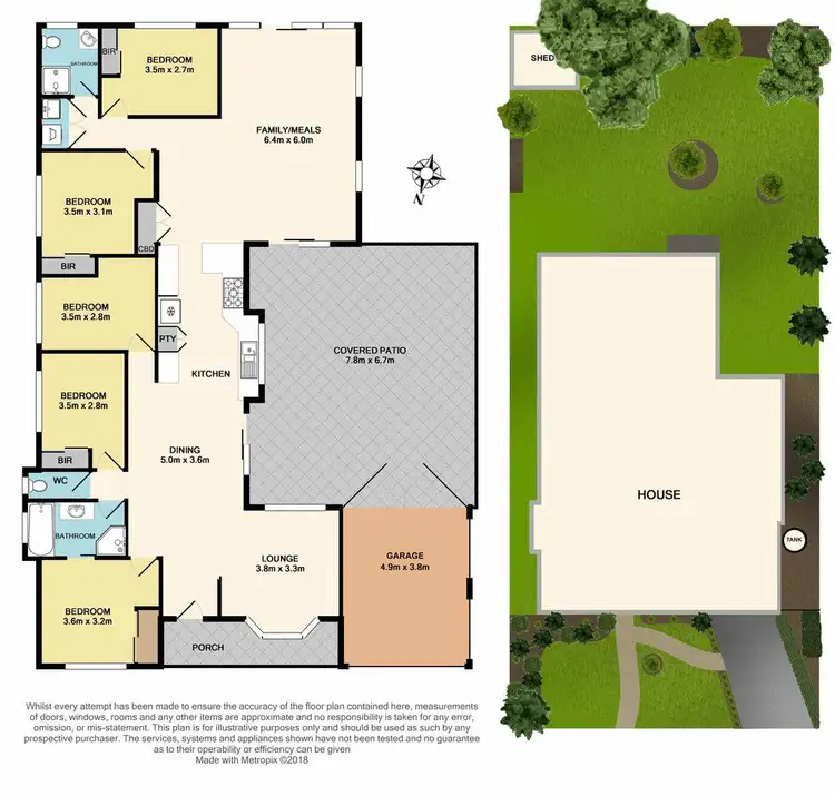 Floorplan of Homely house listing, 95 Ormonde Road, Ferntree Gully VIC 3156