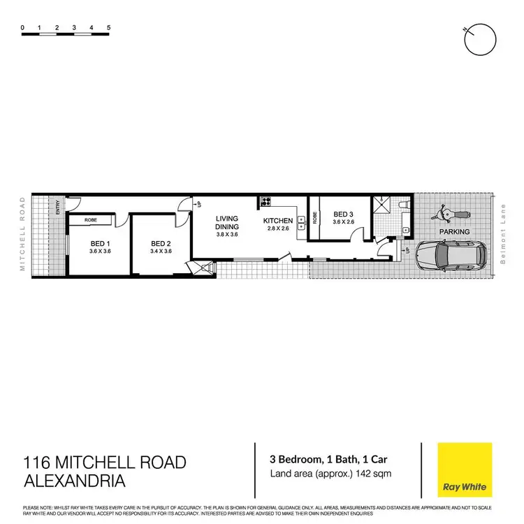 Floorplan of Homely house listing, 116 Mitchell Road, Alexandria NSW 2015