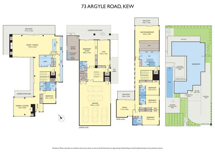 Floorplan of Homely house listing, 73 Argyle Road, Kew VIC 3101