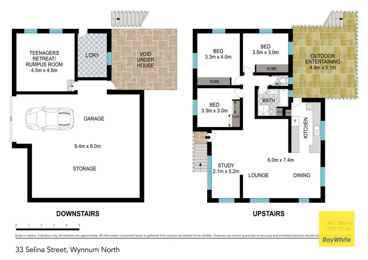 Floorplan of Homely house listing, 33 Selina Street, Wynnum QLD 4178