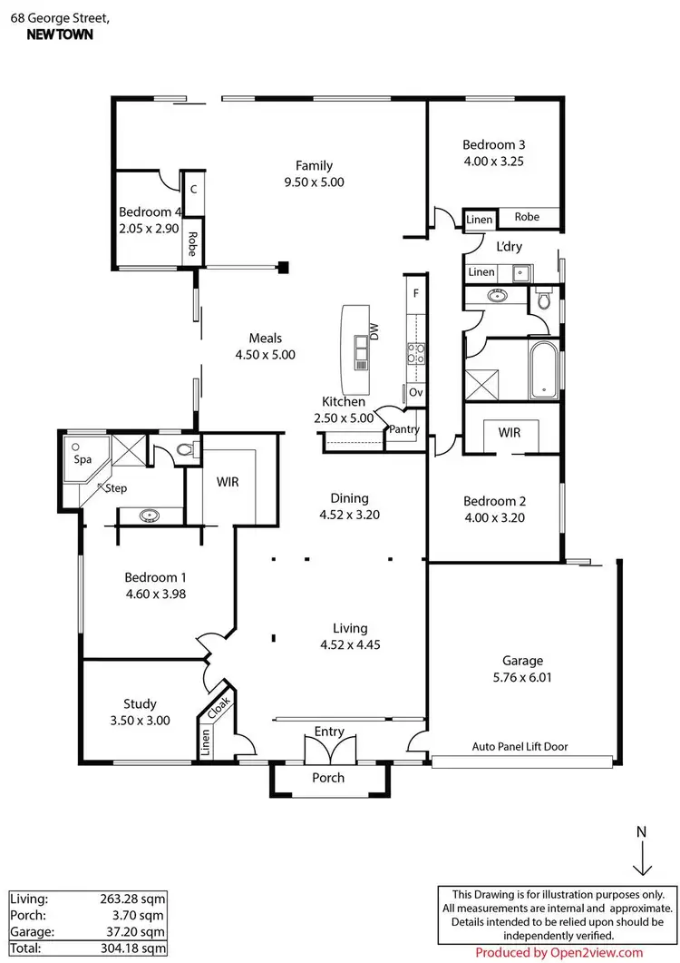 Floorplan of Homely house listing, 68 George Street, Kadina SA 5554