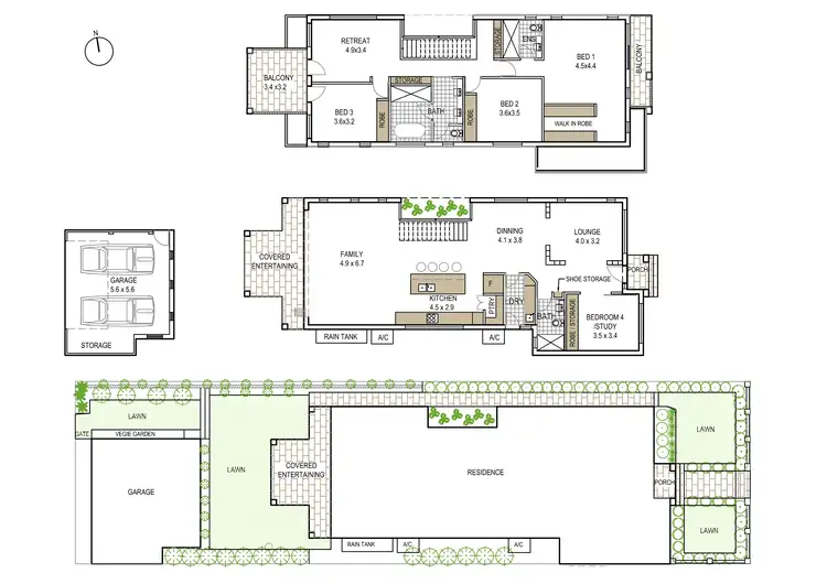 Floorplan of Homely house listing, 32 Salisbury Road, Willoughby NSW 2068