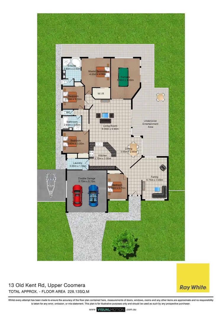 Floorplan of Homely house listing, 13 Old Kent Road, Upper Coomera QLD 4209