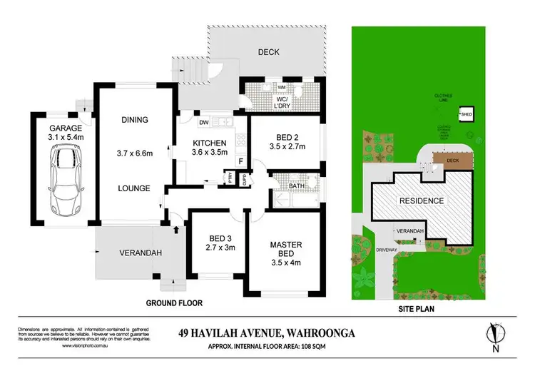 Floorplan of Homely house listing, 49 Havilah Avenue, Wahroonga NSW 2076