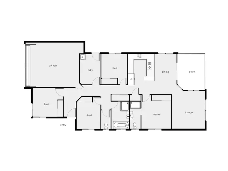 Floorplan of Homely house listing, 11 Seaways Street, Trinity Beach QLD 4879