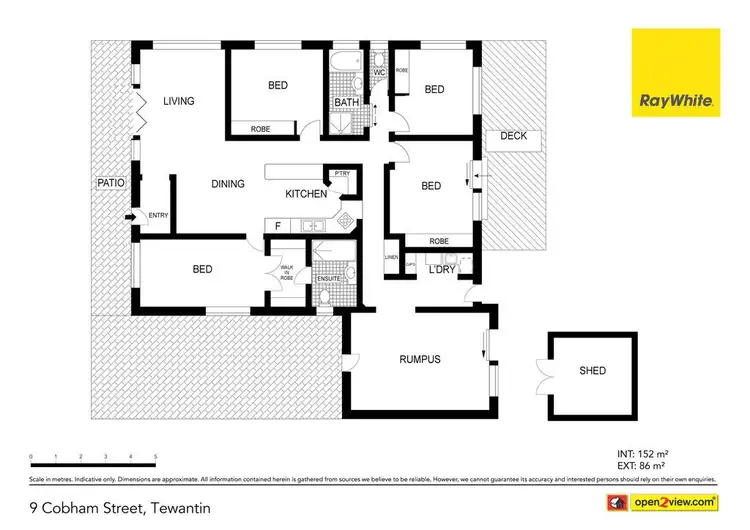 Floorplan of Homely house listing, 9 Cobham Street, Tewantin QLD 4565