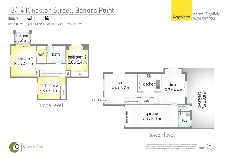 Floorplan of Homely townhouse listing, 13/14 Kingston Drive, Banora Point NSW 2486