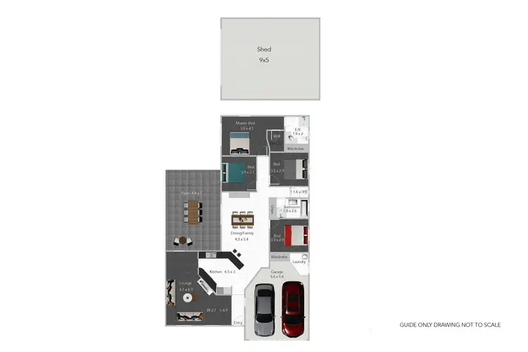 Floorplan of Homely house listing, 12 Maple Avenue, Camira QLD 4300