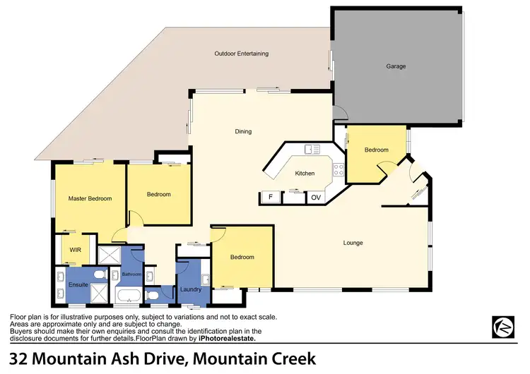 Floorplan of Homely house listing, 32 Mountain Ash Drive, Mountain Creek QLD 4557