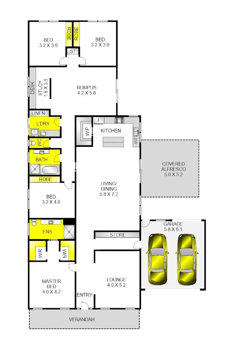 Floorplan of Homely house listing, 17 Springwater Drive, Lara VIC 3212