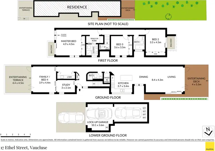 Floorplan of Homely other listing, 17 Ethel Street, Vaucluse NSW 2030