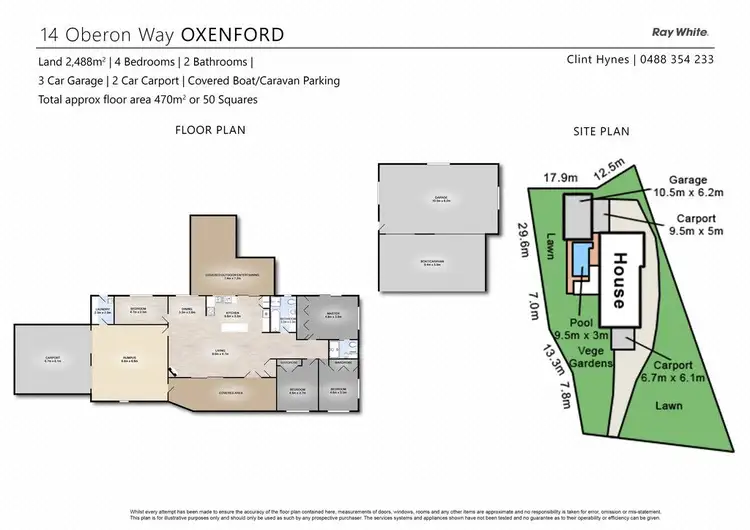 Floorplan of Homely house listing, 14 Oberon Way, Oxenford QLD 4210
