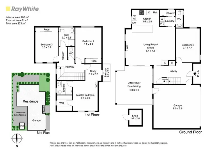 Floorplan of Homely townhouse listing, 3/1 Auguste Avenue, Clayton VIC 3168