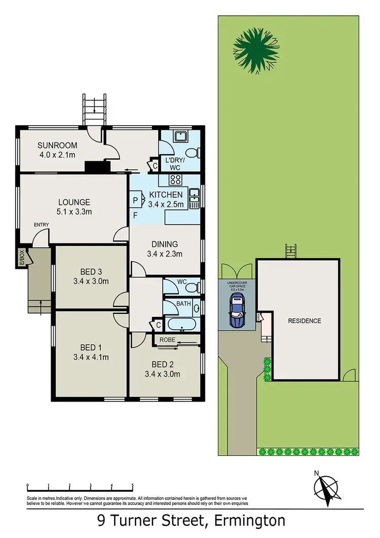 Floorplan of Homely house listing, 9 Turner Street, Ermington NSW 2115